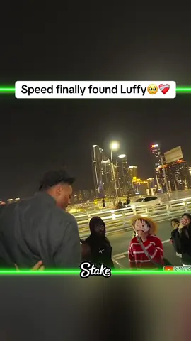 Speed finally found Luffy🥹❤️‍🩹 #Speed #ishowspeed #fyp #foryoupage #speedclips #ishowspeedclips #luffy 