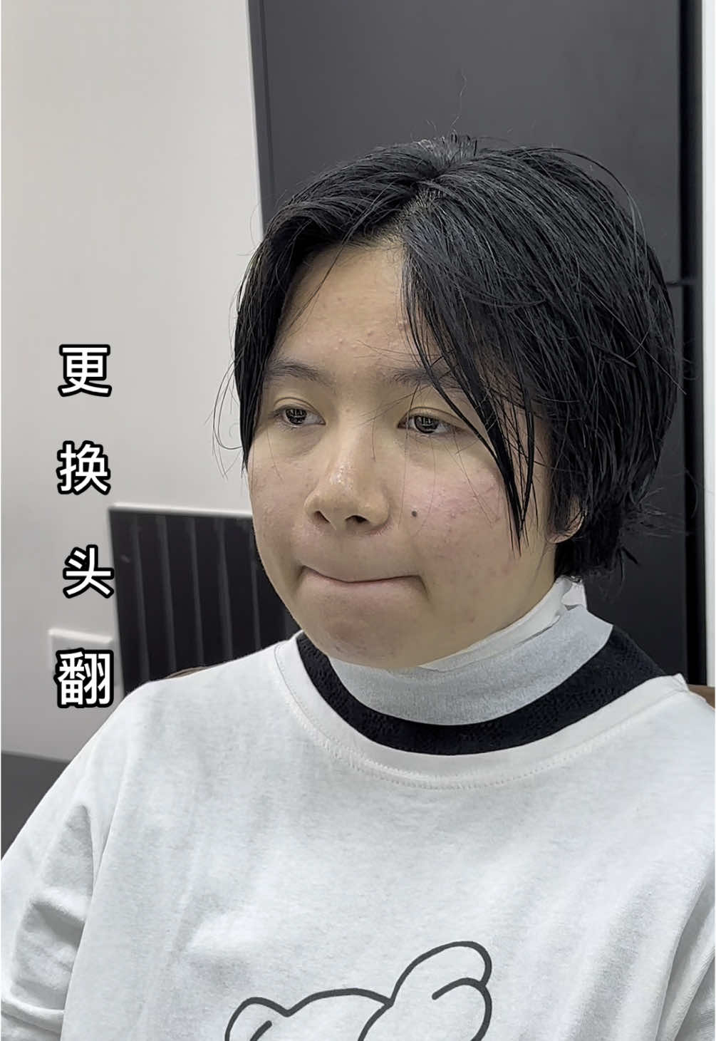 Làm j vs mặt bự tròn này đây…#tocnamdep #fyp #douyin #mullet #tomboy 