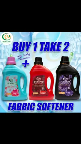 Buy1get2 Shinepro Fabric Softener Sulit Set, 560mlx3 bottle, Laundry Helper, soften clothes, natural at 50% off! #buy1get2 #shinepro #fabricsoftener #laundry #downy #titokviral #followers #highlightseveryone #highlights 