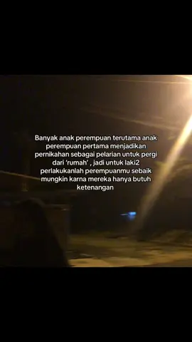 Karna jalan satu satunya untuk pergi dari keluarga yang tidak bisa menghargaimu adalah menikah dengan lelaki yang sangat mencintaimu. 
