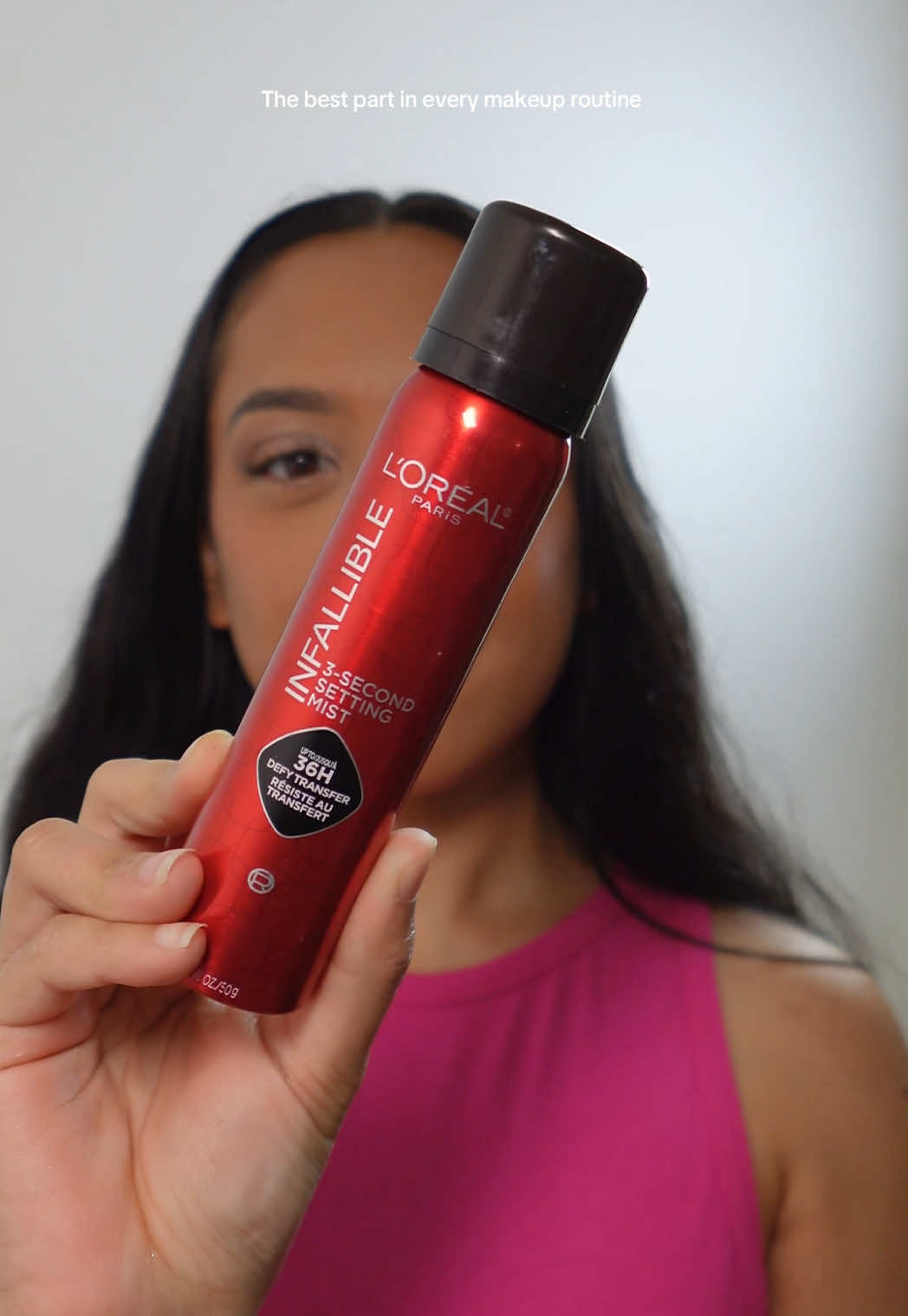 @L’Oréal Paris 3 Second Setting Mist really surprised me!! #loreal #makeupfinds #settingmist #beautyfinds #makeupfinds #affordablemakeup  #makeuphaul #beautyhacks  #settingspray #lorealcosmetics #lorealparismakeup 