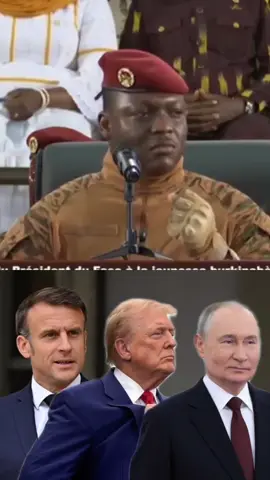 Wake up, Africa! Captain Traoré calls on leaders to rise and take charge!  #fyp #viral_video #ibrahimtraore #burkinafaso 