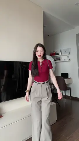 Sao mà mê cái dáng quần suông này quá đi ấy 😚