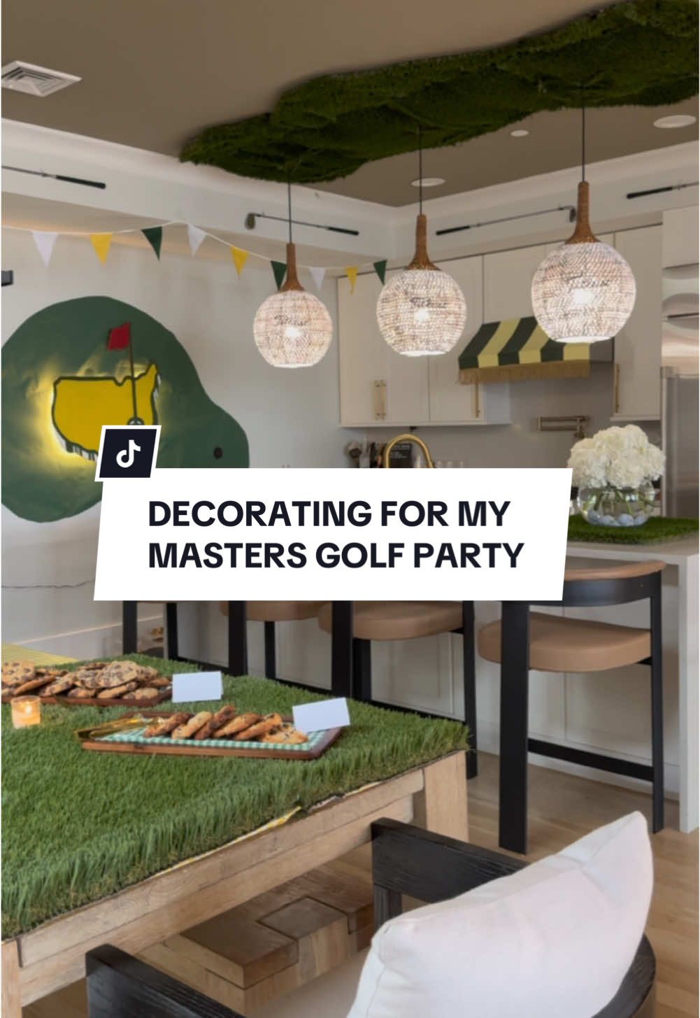 I may or may not have doctored the pimento cheese recipe for better. Shredded rotisserie chicken? Soooo good.  #DIY #golf #masters #homedecor #craft 