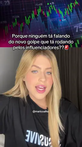 Não caia em golpes de “influenciadores”🚨  #influenciadores #criptomoeda #investimentos 