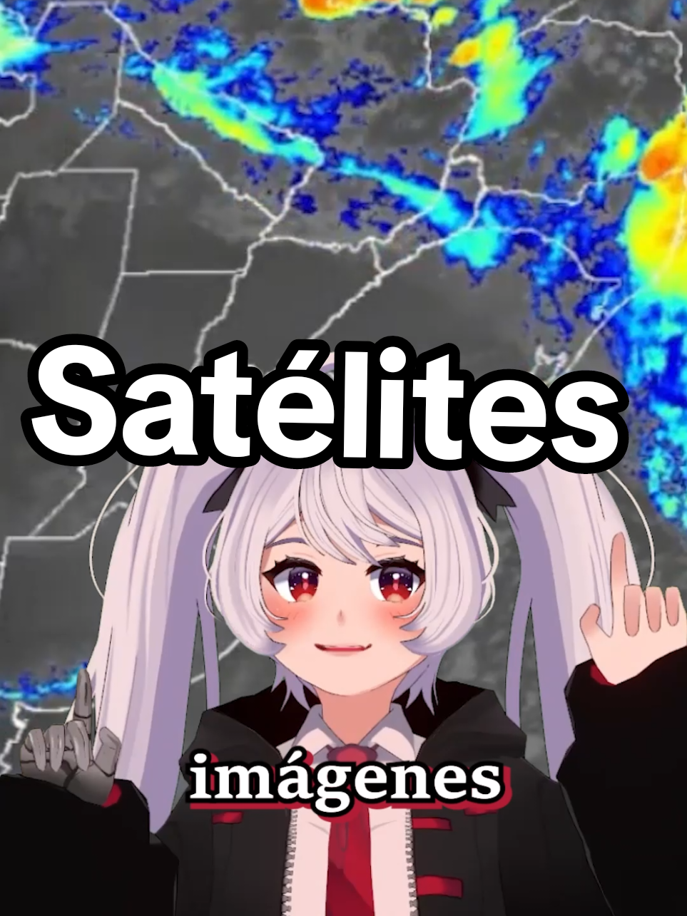 Satélites Meteorologicos  stremeo en Twitch como: alternative_five  #cienciaentiktok #ciencia #espacio #meteorologia #satellite #nasa #luna #sol #estrellas #alternativefive #vtuber #vtuberes 