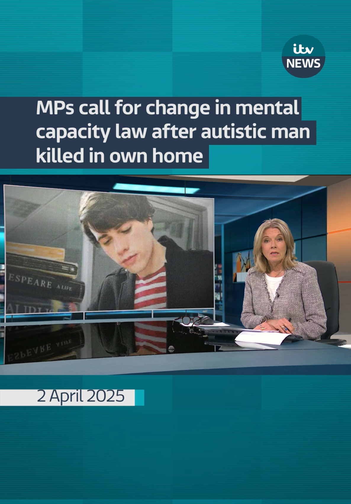 Fiona Laskaris is calling for a change of law after fighting for years to get help for her vulnerable, autistic son, Christopher.  Christopher struggled to live independently and was ultimately killed in his own home by a convicted criminal who took over his flat and exploited him. #itvnews 