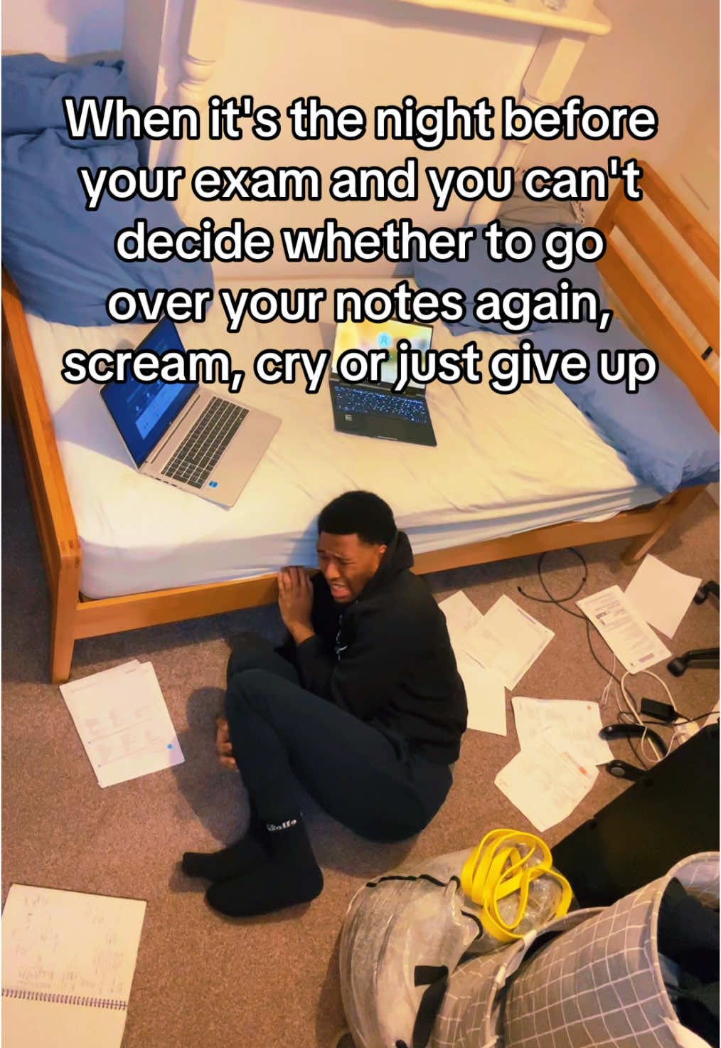 Last minute studying coming like MISSION IMPOSSIBLE 😭 #relatable #pov #funnytiktok #comedyvideo #viralvideos #schoollife #unilife #collegegotmelike #studentlife #studytok #studywithme #studysession #lateatnight #stayinguplate 