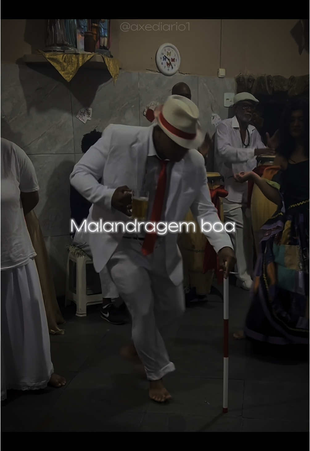 Malandragem boa, malandragem meia! Salve a malandragem!🤍❤️ | #fyp #umbanda #macumba #viraliza #malandragem 