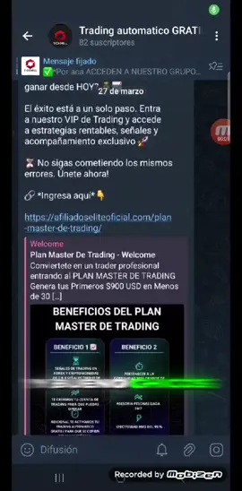 🚀 ¡Atención futuros traders! 📈💰 Si quieres aprender trading de verdad y empezar a ganar, únete a mi canal de Telegram 📲. Ahí comparto estrategias, análisis y todo lo que necesitas para triunfar en los mercados. 💵🔥 📌 El acceso está en el link de mi perfil. 💡 No pierdas esta oportunidad, ¡los que toman acción son los que ganan! 🚀💰 Déjame saber si quieres otro estilo. 🔥 #forex 
