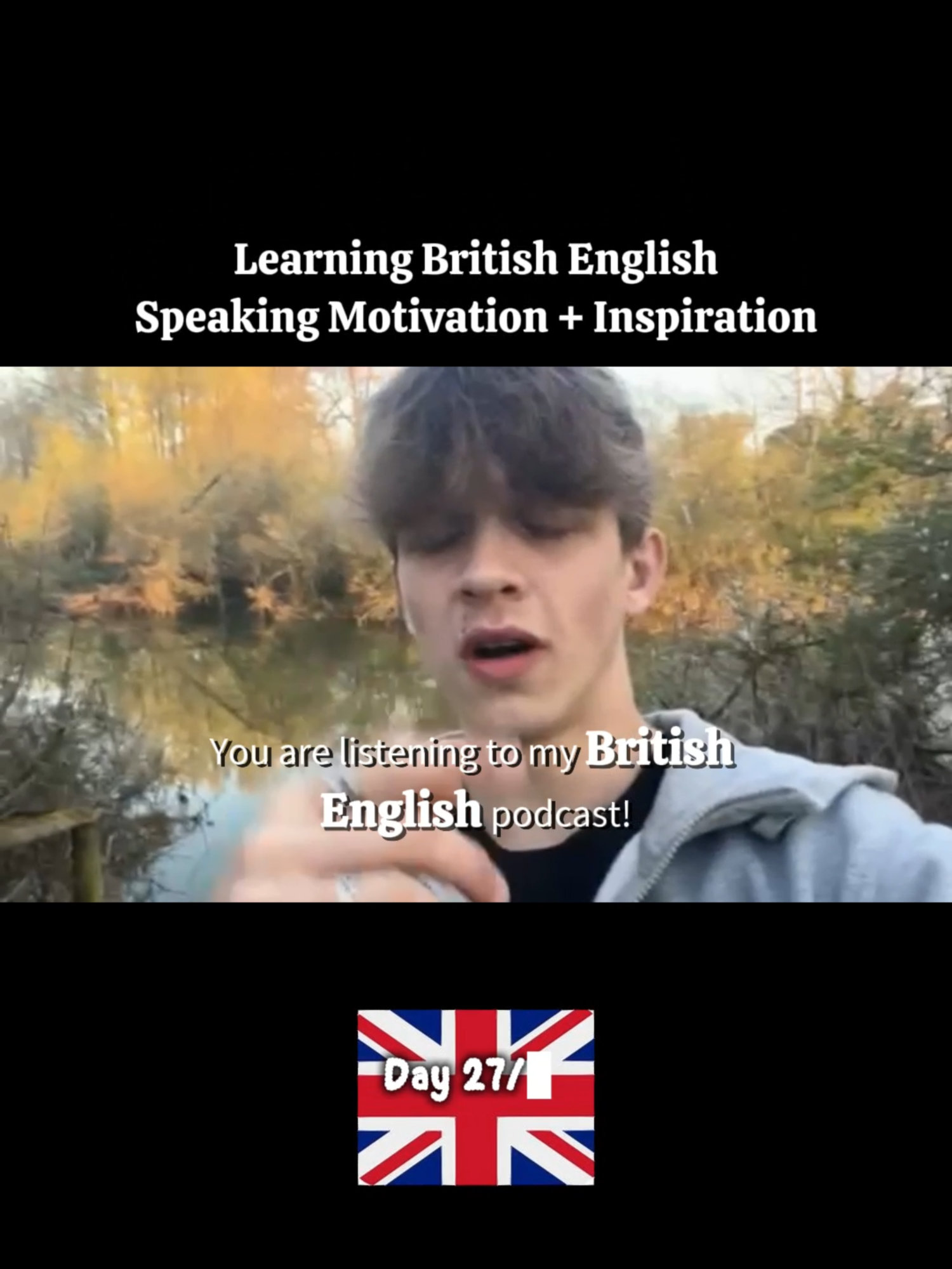 Learning British English Speaking Motivation Podcast - Day 27, Episode 2 - I am trying to improve and try things I haven't done before but it is the only way I will learn is by trial and error. This scares most people and holds them back from making a commitment. Just take a leap of faith and believe in yourself! Thanks for listening. ALSO thanks for the support... #english #nativeenglishspeaker #learnenglish #learnenglishdaily #teleprompter #englishlearning #motivation #lifeadvicetiktok #speakingenglish #inspirationalvideo #englishpodcast #day27