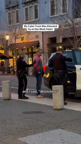 Was calling the cops the right move? #tesla #cybertruck #fyp