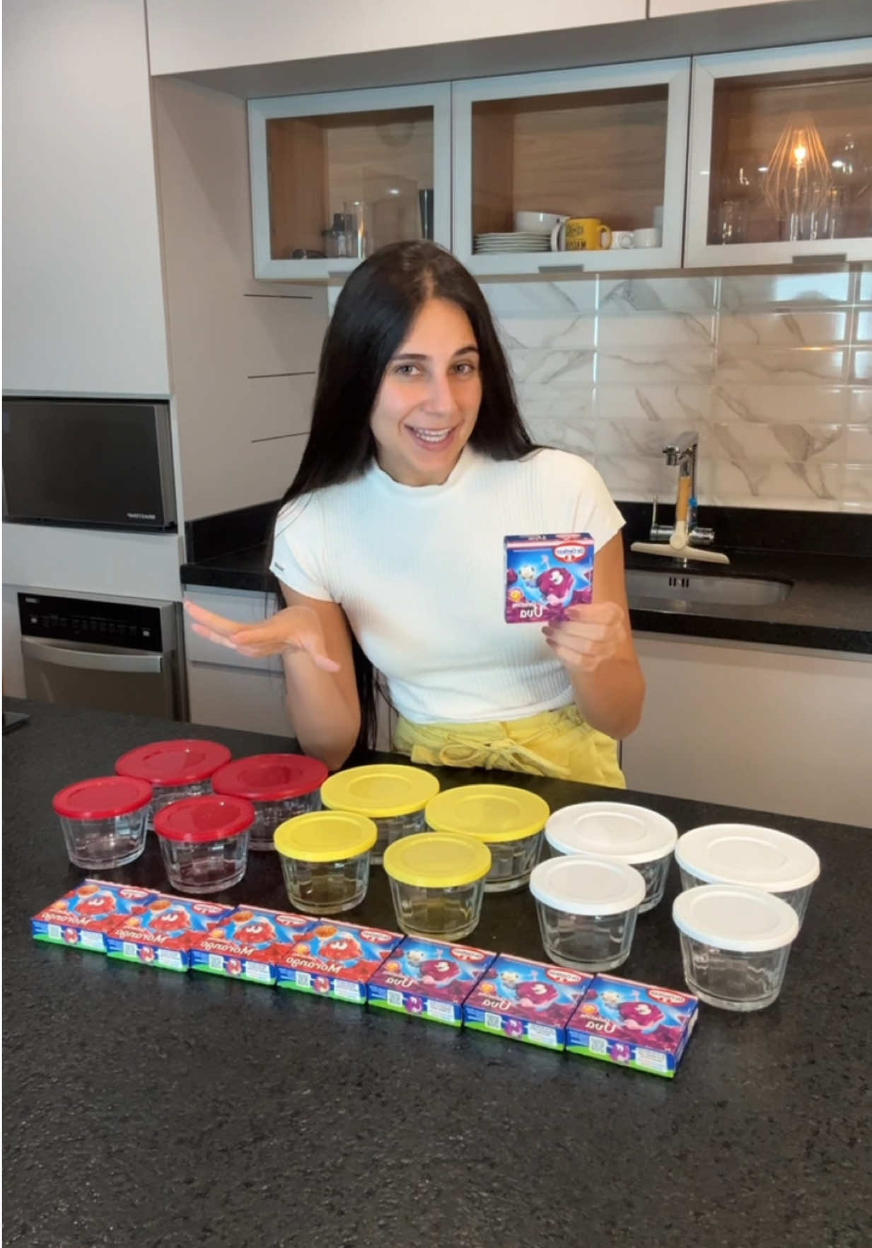 Sim, gelatina ajuda a gente a seguir a dieta 🤭   #donadecasa #cozinhando #achadinhos 