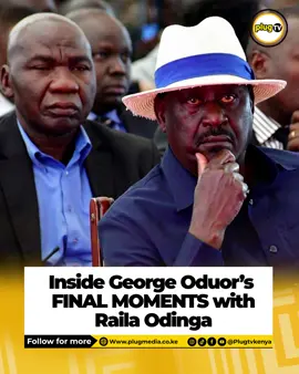 George Oduor: Inside the Bodyguard's FINAL MOMENTS with Raila Odinga