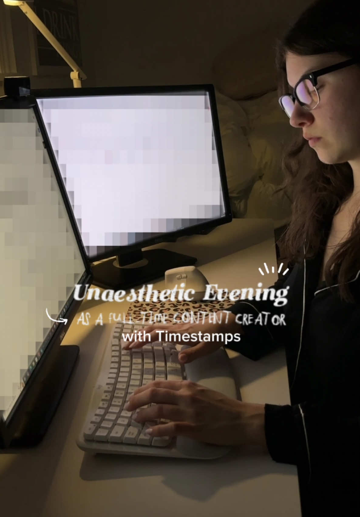 Being in the field I’m in, every night looks different.  #contentcreatorlife #dayinmylifevlog #nightinmylife #realisticnightroutine #femaleentrepreneur #ugccreatorjourney @Knix @lululemon @Warby Parker @rimmellondon @Crest @dell @MyCarmex @goodwipes @Olay Skin Care @Alphalete @Logitech @Dock & Bay @Sundays Furniture @Redken @Cove Soda 