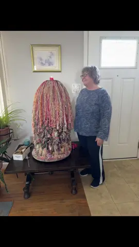 The story of the table her candle sits on! #40yearoldcandle #grammyonthecammy 