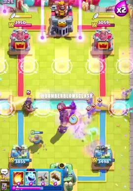 PERFECT XBOW GAMEPLAY ☠️☠️ #clashroyale #supercell #xbow #skill 