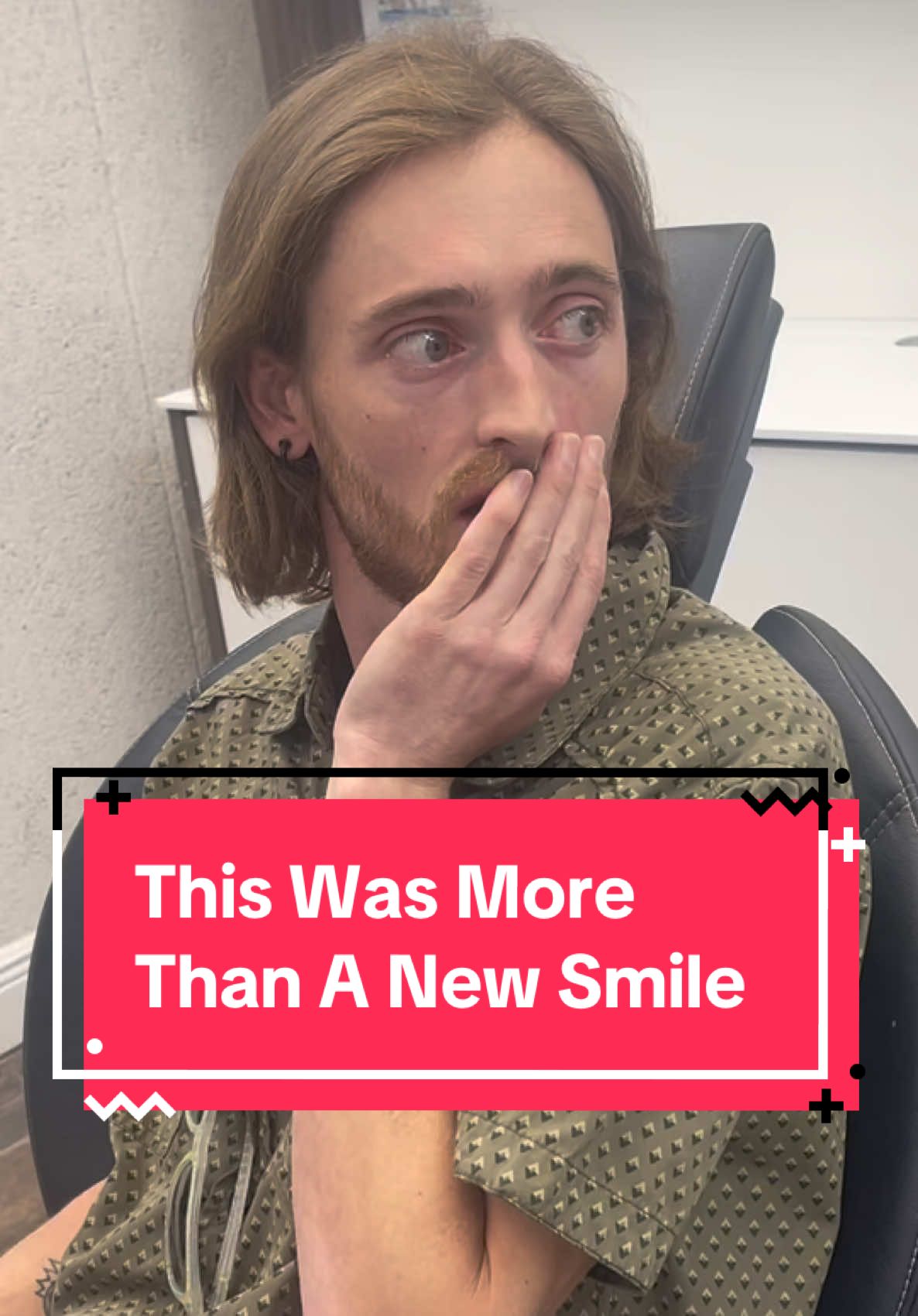 When I saw Zach posted on Facebook asking how to photoshop his teeth, I said “why edit a photo when you can edit reality?” Now he can smile confidently. But I decided to do one better… this isn’t our typically makeover. Watch till the end🤭 #makeover #haircut #fyp #foryoupage #transformation #beauty 