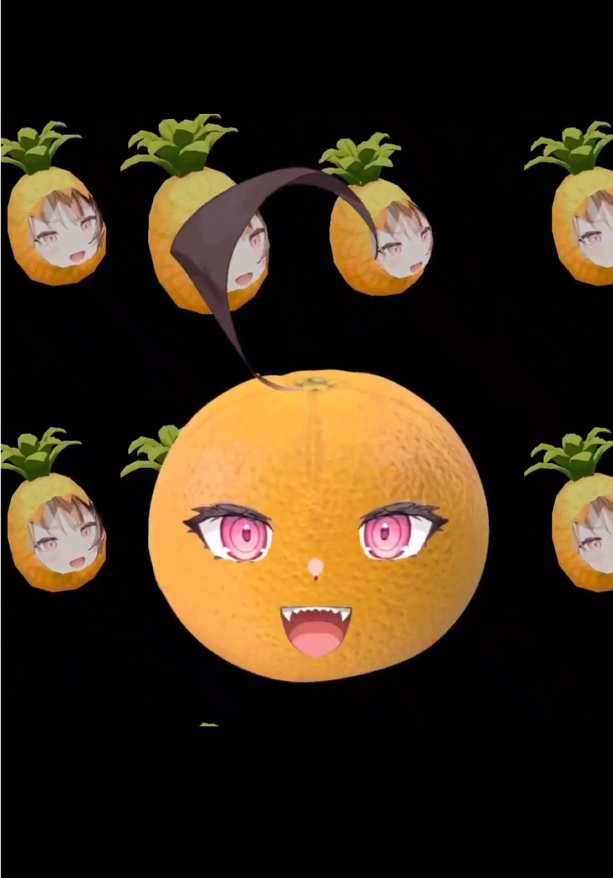 I love Gigi so much! 😭🤣  She looks like that Nintendo 3DS  Face Raiders game 😂😭 #GigiMurin #hololive #hololiveEnglish #hololiveEN #vtuber 