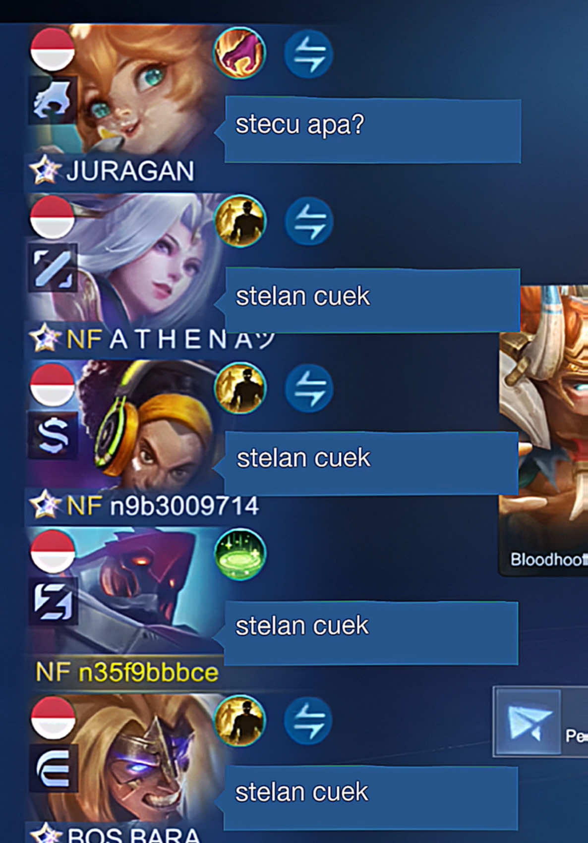 NF DEMAM STECU😂 #mlbb #lakasudml #lakasud #lakasudjoki #fypシ #lakasudcom #mobilelegends #mobilelegends_id #mlbbcreatorcamp #ml#CapCut 