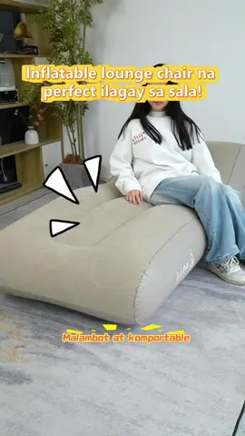 Ergonomikong Disenyo | Napaka-komportableng Suporta Perpektong umaangkop sa katawan, nagbibigay ng sukdulang pagpapahinga at kumportableng karanasan kahit matagal gamitin!#FYP #tiktokFinds #inflatableSofa #LazyCouch #PortableFurniture #MustHaveltems #ViralProducts 