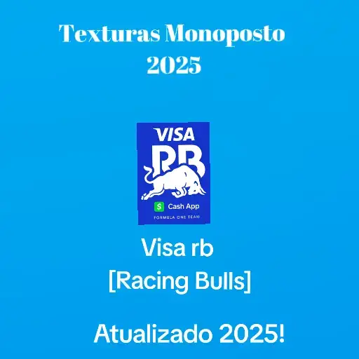 #Texturas2025 #Monoposto #Visa Rb #RacingBulls