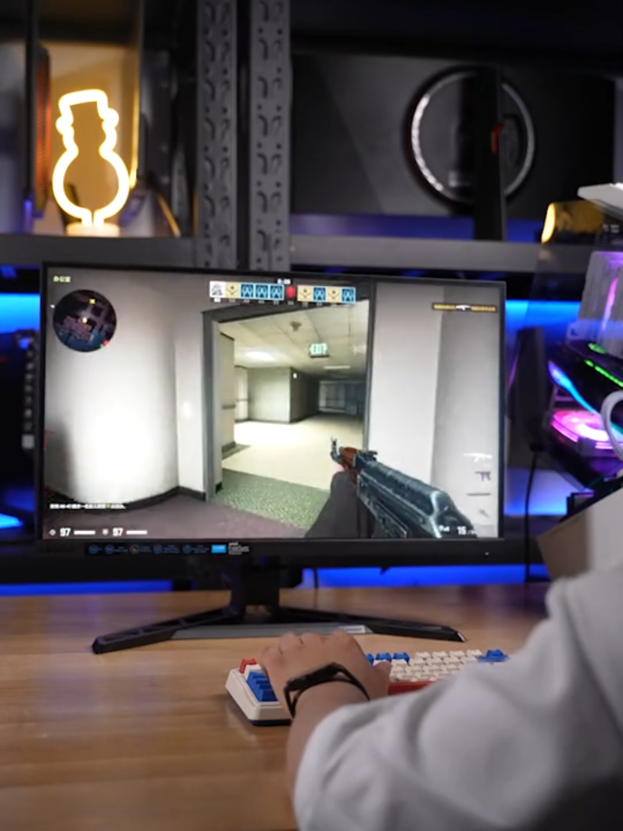 Màn Hình Gaming Lenovo Legion Y27QF-30 27Inch/QHD/IPS/240Hz-250Hz/0.5ms #pgs #pcgamingsetup 