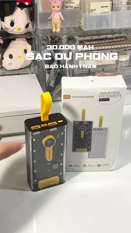 sach dự phòng nhỏ gọn tiện lợi , dung lượng 30.000 MAH #sạcdựphòng #sacduphong #sacduphong30000mah #sacduphongsieudungluong #unbox #review #unboxing #rv#huymiffy #trending #LearnOnTikTok 