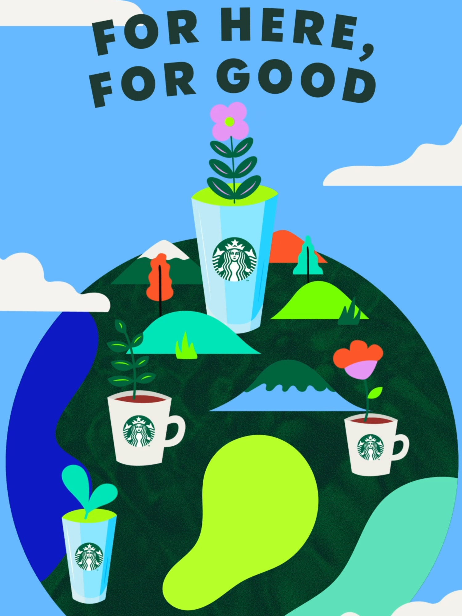 ฉลองเดือน Earth Month ไปกับสตาร์บัคส์ได้ตลอดเมษายนนี้ ช่วยกันรักษ์โลกได้ง่ายๆ เพียงเลือกเสิร์ฟในภาชนะแบบทานที่ร้าน เมื่อนั่งที่ร้านสตาร์บัคส์ ☕️🍽️🫶 แค่นี้ก็ช่วยสร้างการเปลี่ยนแปลงและลดขยะพลาสติกที่ใช้ครั้งเดียวได้อีกด้วยนะ Happy Earth Month! 🌍✨ #ForHereForGood #StarbucksTH