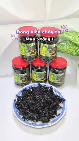 Rong biển cháy tỏi siu ngon 🫶 #rongbien #rongbienchaytoi #anvat #anuong #reviewanngon #ancungtiktok #unboxing #xuhuong #lunariviu03   