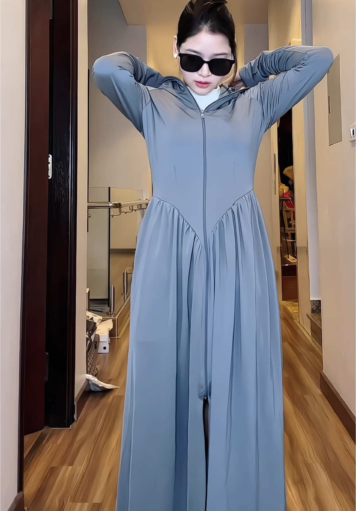 Áo Vây Chống Nắng Toàn Thân 2 Lớp #aochongnang #aochongnang2lop #apchongtiauv #aochongnangtoanthan #thoitrangmu #mặcđẹpmỗingày #xuhuong 