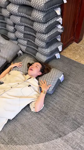 Gối công thái học - hỗ trợ tư thế ngủ #xuhuong #goicongthaihoc #huyenhomhinh365 