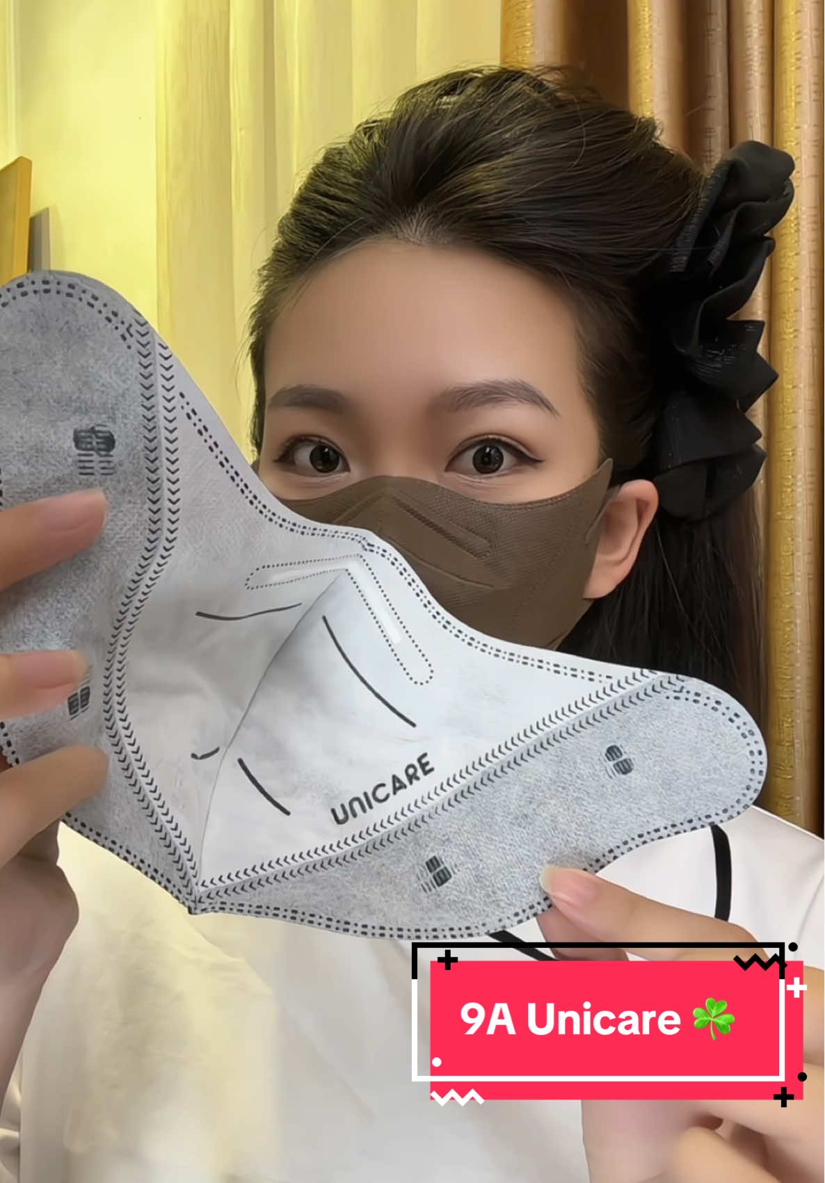 9A unicare nam nữ đều mang được bảng màu quá đẹp luôn #khautrang #khautrang9a #khautrangchongnang 