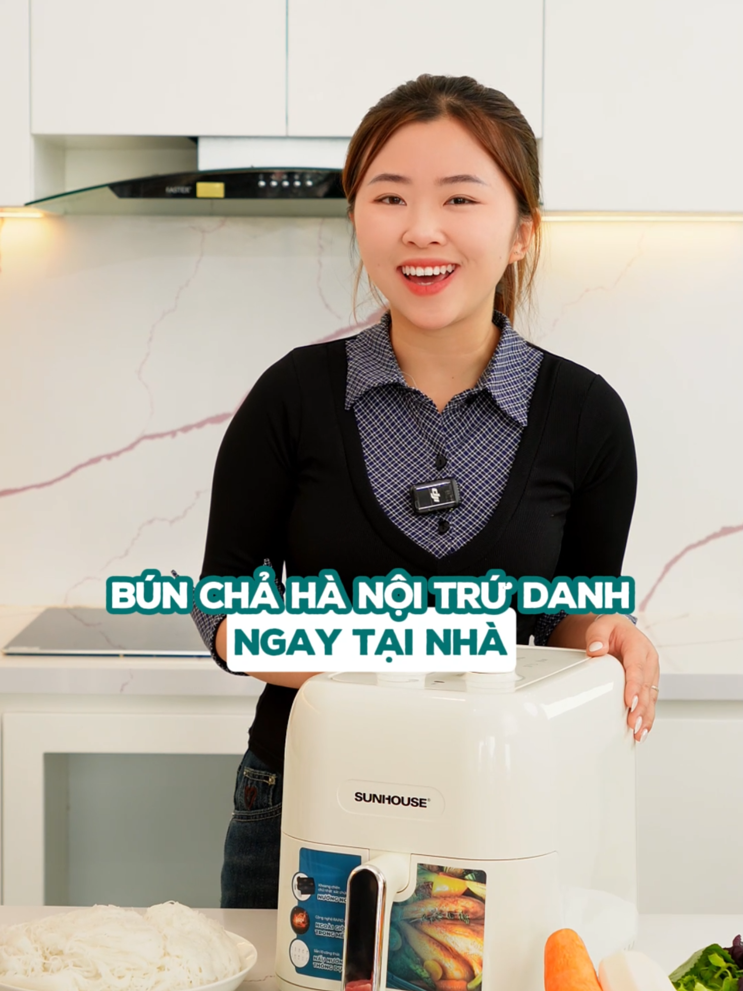 Nồi chiên không dầu 5.5L SUNHOUSE SHD4022 #sunhous #giadungquocdan #SHD4022 #danang #trending