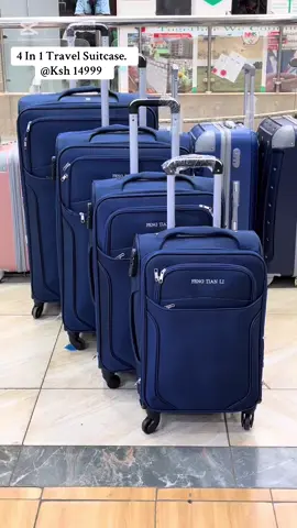 4 in 1 Fabric Suitcase available @Ksh 14999#bagsandluggage #quality #affordable 