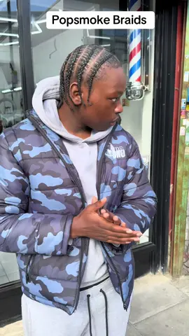 Popsmoke braids #foryour #hair #najeriatiktok🇳🇬 #sudanese_tiktok #blackmen #walthamstow #tottenham #men #viral #enfield #blowthisupforme #europe #guys #hairstyle #fyp #africa #pppppppppppppppp #salon 
