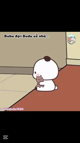 Bubu đợi Dudu đi làm về#bubu #bubududu #dudu #cute #fyp #hoathinh #Love #xuhuong