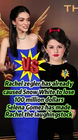No one realizes that Rachel has already caused Snow White to lose 100 million dollars, and Selena Gomez has made Rachel the laughingstock with just one gesture.#selenagomez #rachelzegler #usa #celebrity #celebrities #actor #famous 