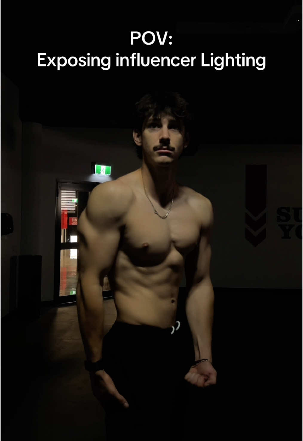 Which influencer has been abusing our light for instant defintion?  #GymTok #gymbro #gym #gymhumor #fitnessmotivation #bodybuilders #gymmotivation 