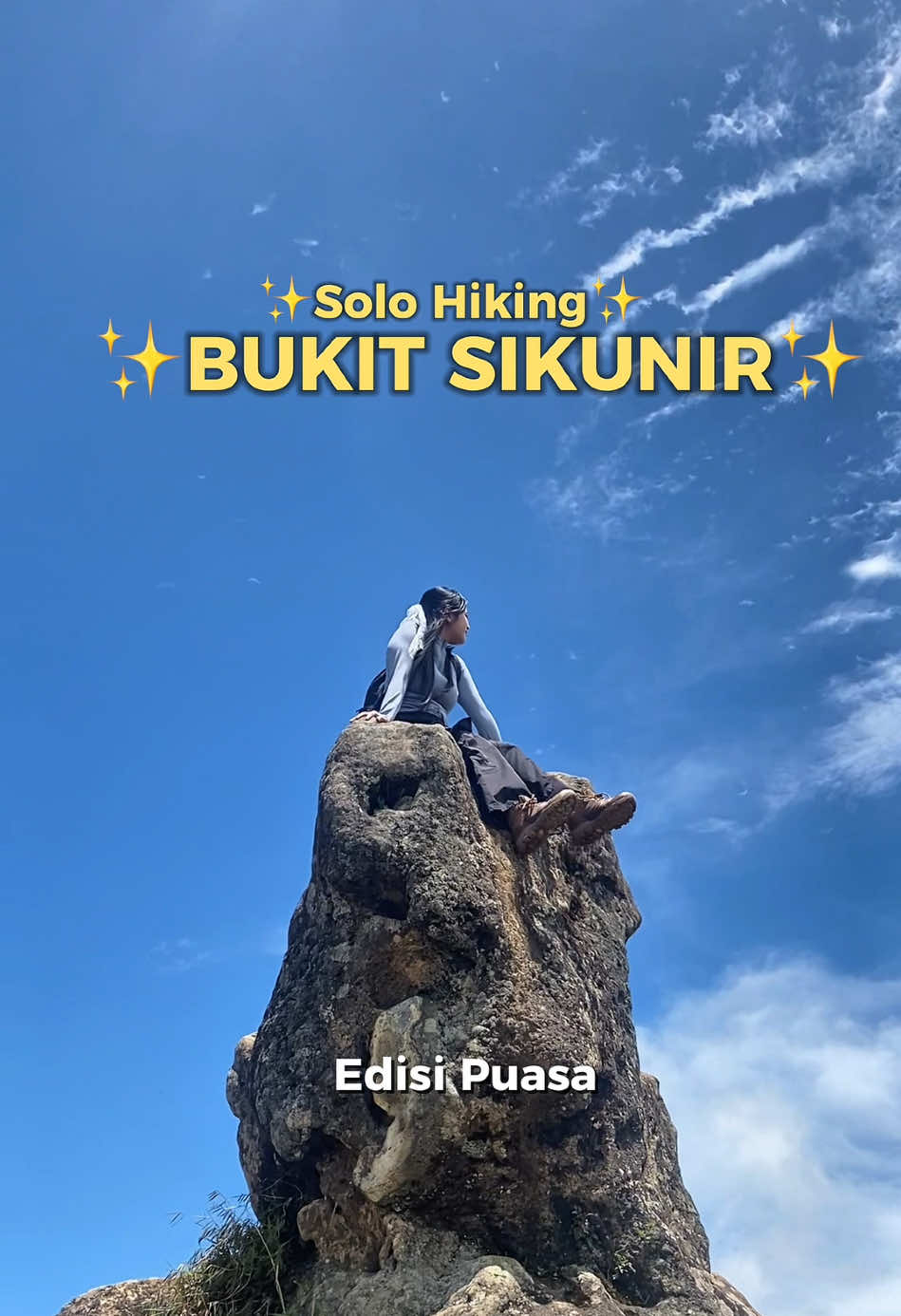 Cerita Solo hiking ke bukit sikunir pas puasa auto lemes karena panas tapi wajah tetep adem karena ada @Garnier Indonesia Garnier Super UV Cooling Watergel Sunscreen. #antisunspiracy #GPRT #skin #solohiking 