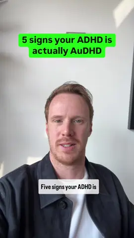 Could your ADHD actually be AuDHD? 🧠  #audhd #adhd #autism