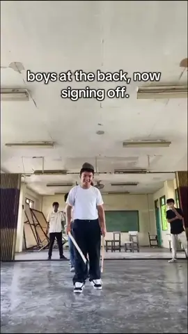 boys at the back, now signing off.