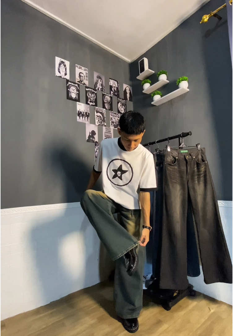 #skenaoutfit #outfitskena #baggyjeans #jinisoemangkeren #jiniso #jeanspria #jeansmurah 