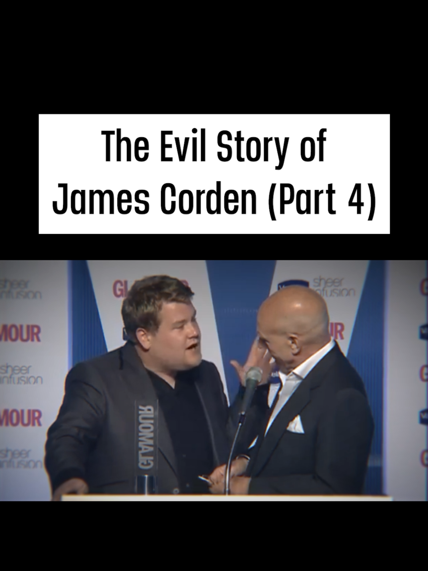 The Evil Story of James Corden (Part 4) #JamesCorden #LateLateShow