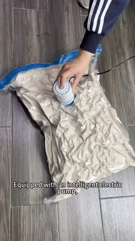 Magic Space Saver! 3X Your Closet Space Instantly.#LifeHack #spacesaving #organization #vacuumbag #tiktokshop #tiktokmademebuyit 