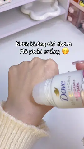 Lăn néch được chị Hà Linh khen quá trời , vừa muốn thơm mà sáng nách thử dùng em này nha #dove #lannach #lannachkhongmui #viralvideo #xuhuong #miuunbox 