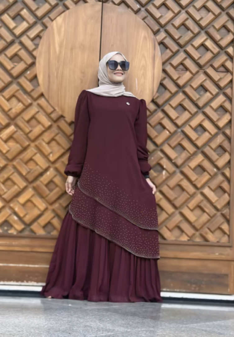 Gamis Malaysia Inara Nella's Style Ceruty Babydoll Premium mix Payet BY Alika Hijab Fashion #dres #dreses #dresmalaysia #dreslebaran #fyp #jumbo 