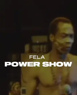 1981 FELA Power Show  #fela #powershow #foryoufyp #viral 