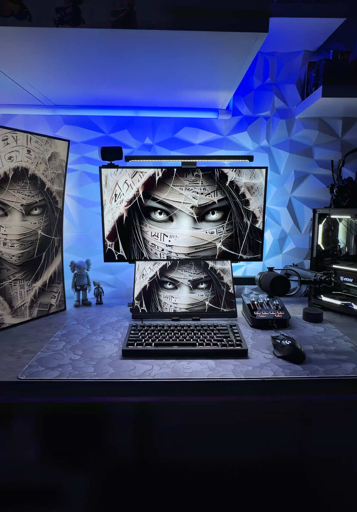 🚨SETUP🚨 #GamingSetup #techtok #setupgaming #setupinspiration #technology #pcsetup #setup 