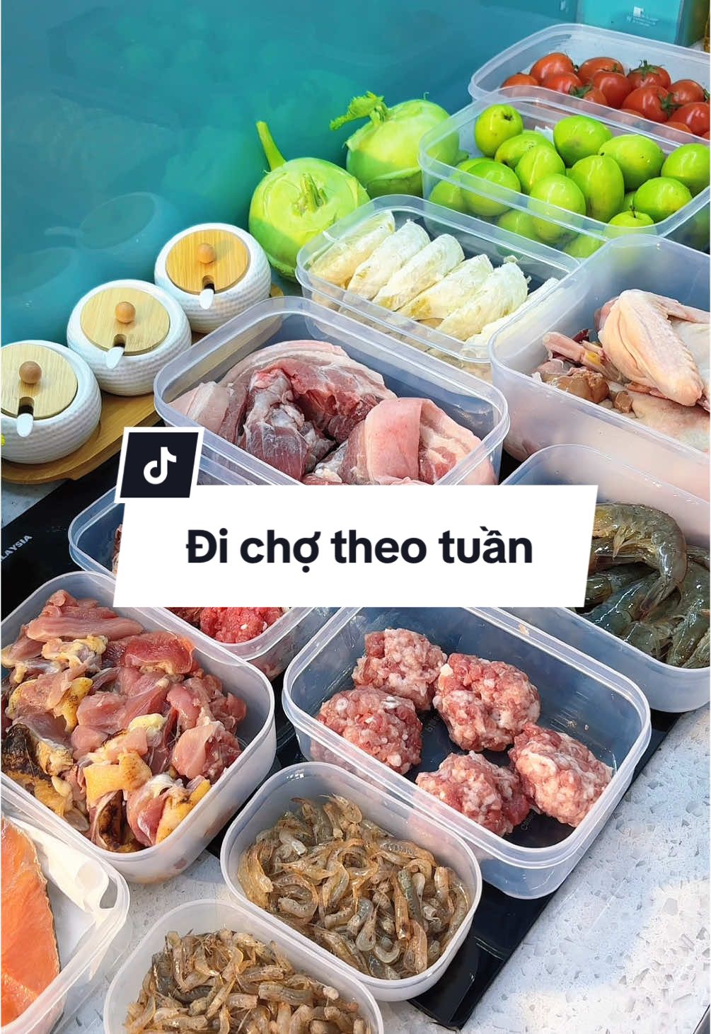 Đi chợ cả tuần với em nha các bác ơi #xuhuongtiktok #fyp #xh 
